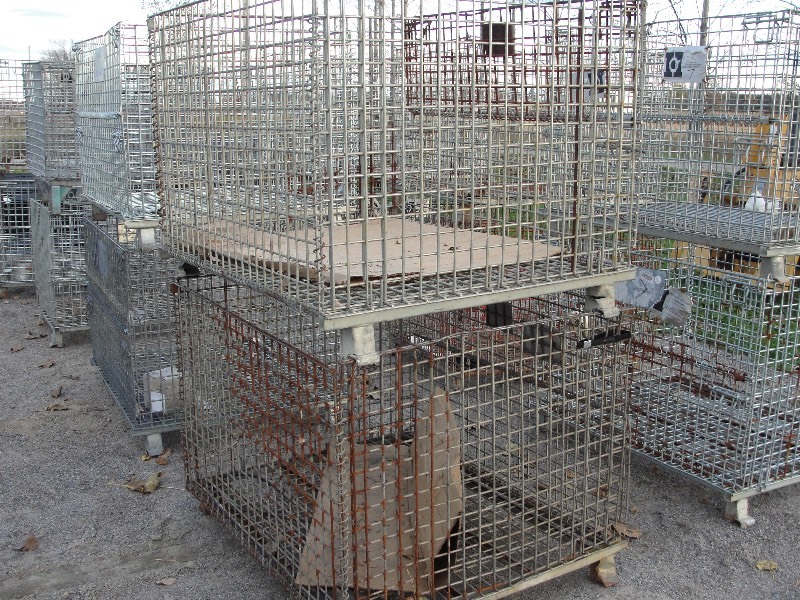Stackable Wire Containers