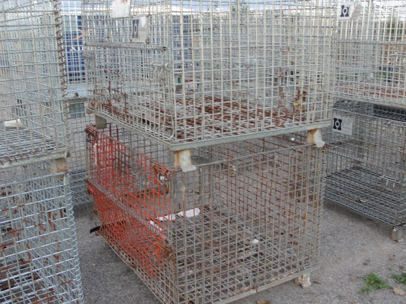 Stackable Wire Containers