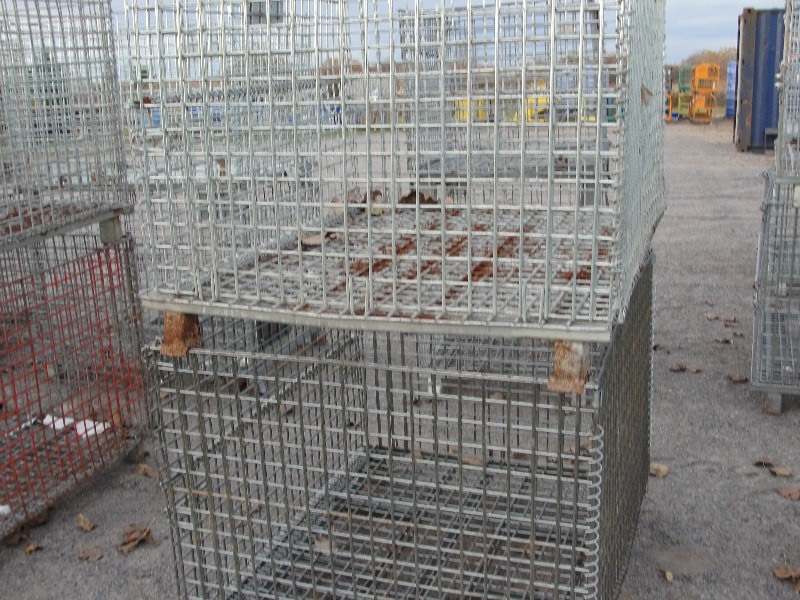 Stackable Wire Containers