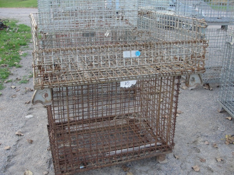 Stackable Wire Containers