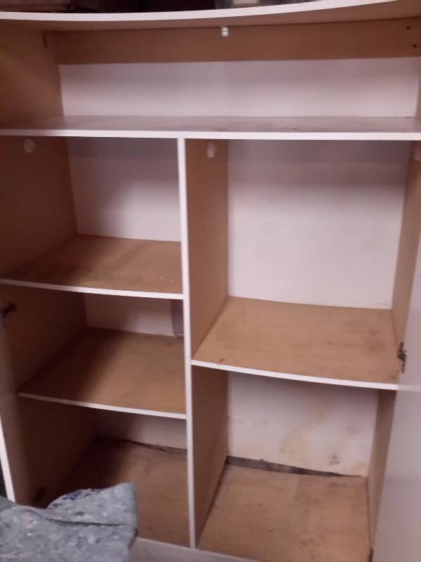 lot 99 image: Laminate Covered Cabinet