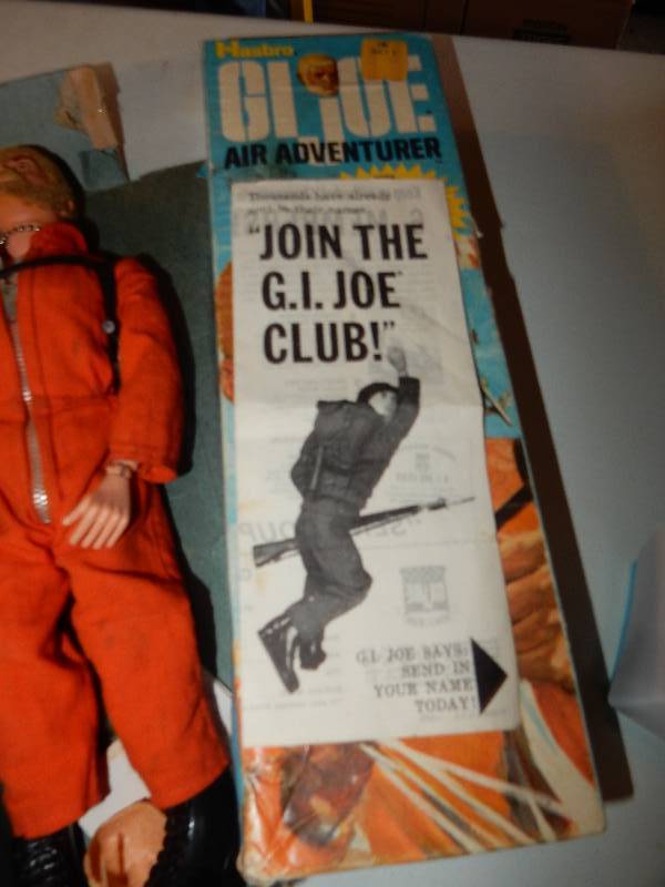 lot 11 image: VINTAGE GI JOE and His OFFICIAL Foot locker