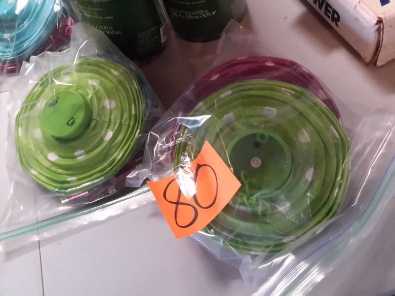 lot 80 image: 6 sets of hanging mood lights