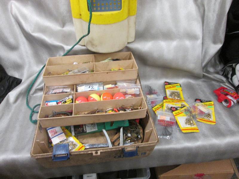 Tackle Box full  of assorted tackle...