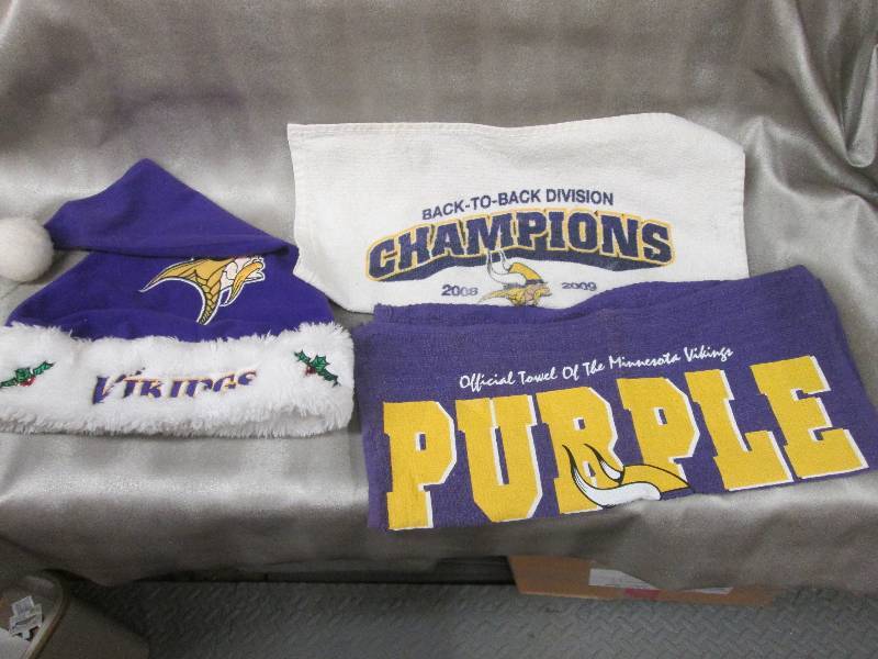 Vikings Santa Hat, Vikings Towels...