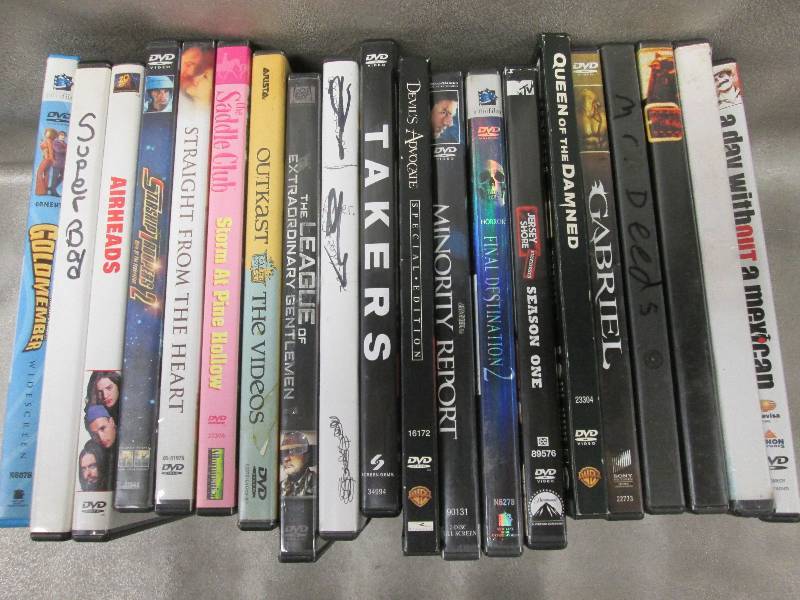 Lot of 20 Assorted Titles DVDs...