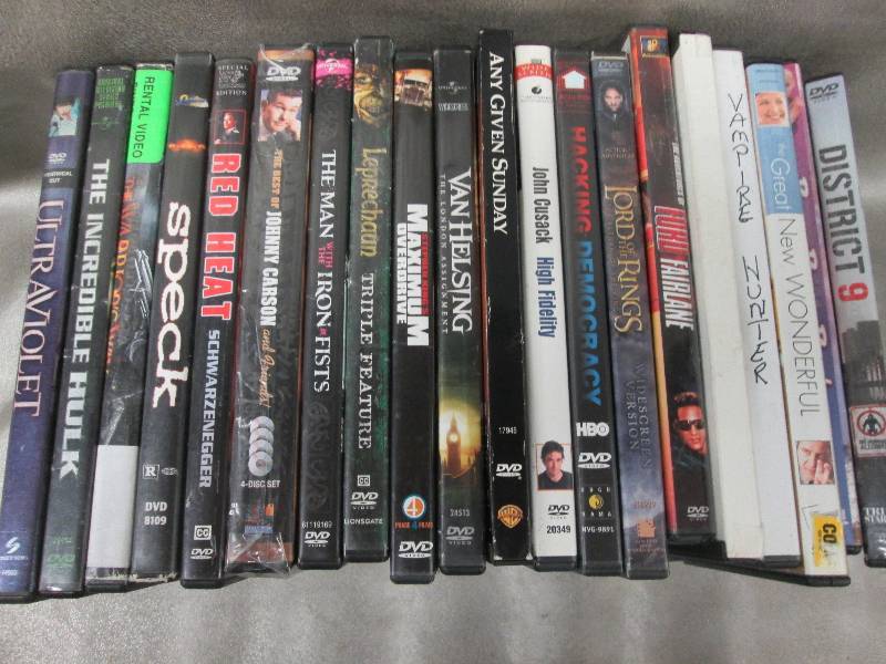 Lot of 20 Assorted Titles DVDs...