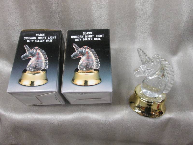 Lot of 3 Unicorn Night Light with G...