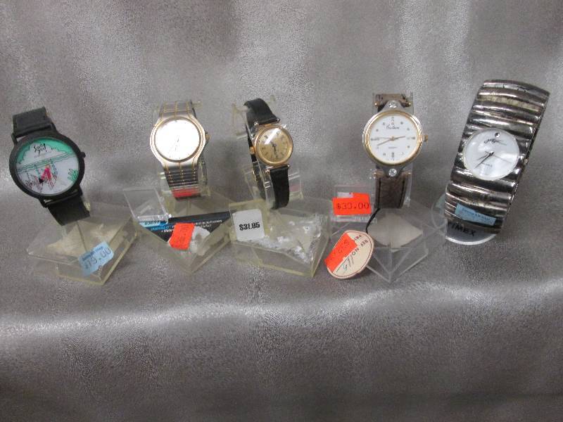 Lot of 5 Assorted Watches  Retail $...