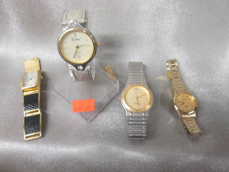 Lot of 4 Assorted Watches  Retail $...