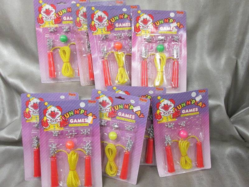 Lot of 9 Jump Rope Jacks Sets...