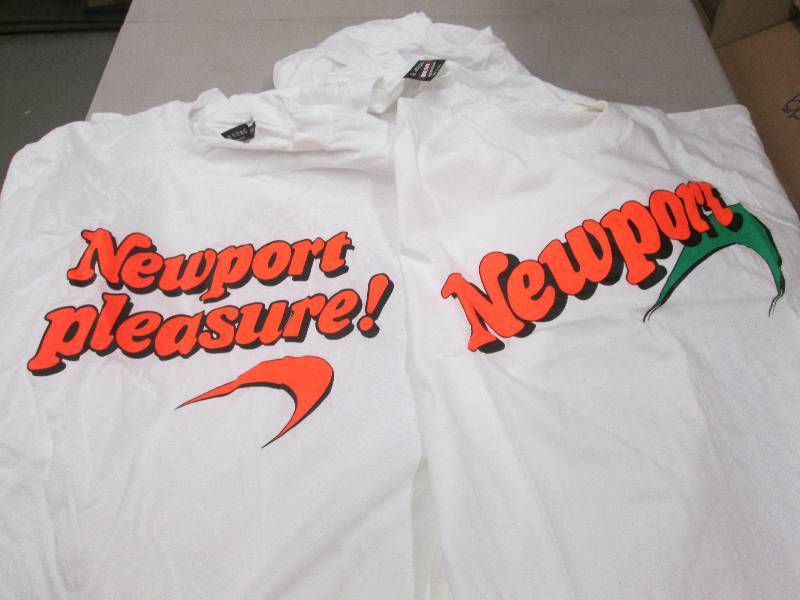 Large Case of Newport Advertising W...