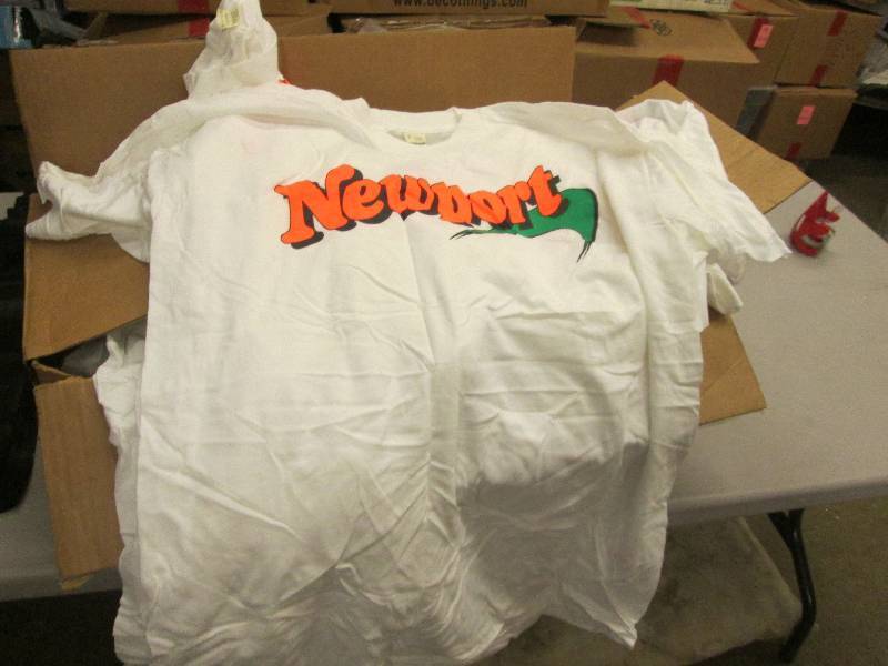 Case of Newport Advertising White ...