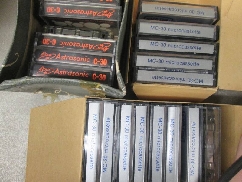 Lot of Microcassettes...