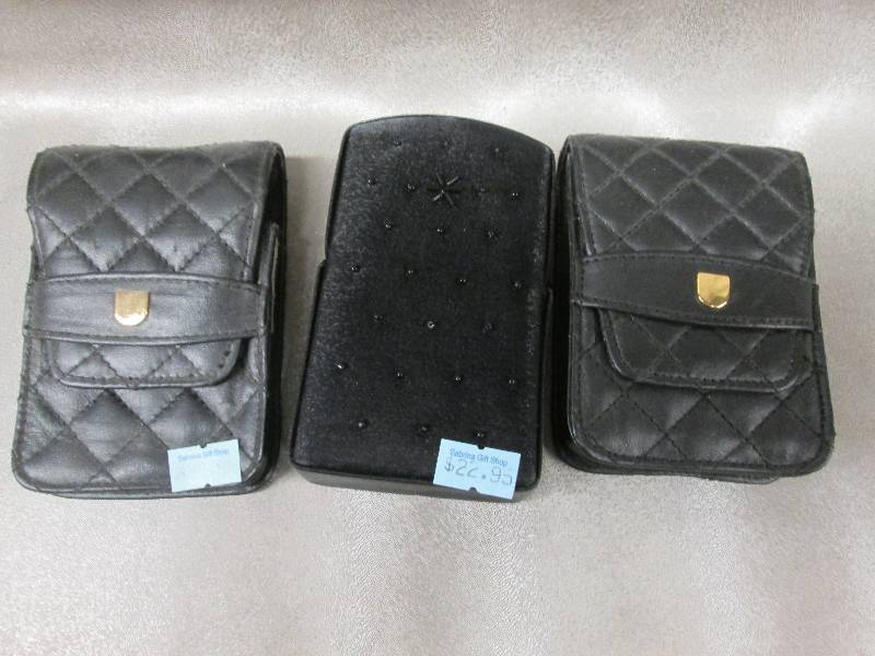 Lot of 3 Cigarette cases...
