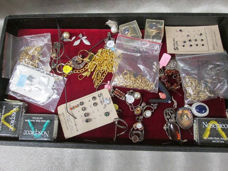 Assorted Jewelry including pins, pe...