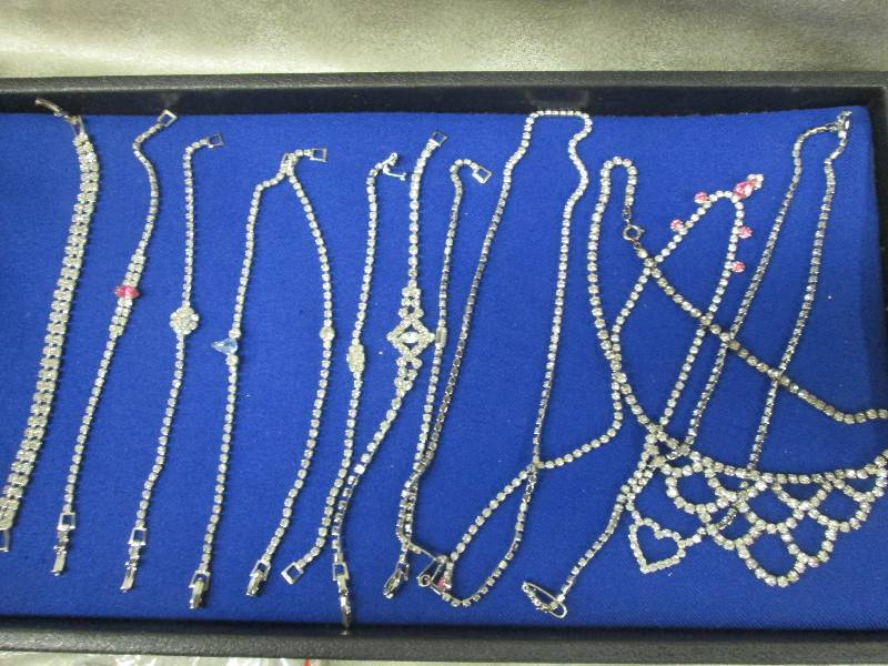 Assorted Rhinestone Jewelry- bracel...