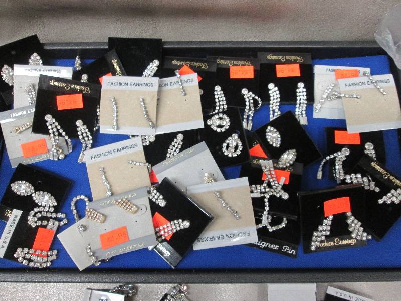 Rhinestoned Earrings...