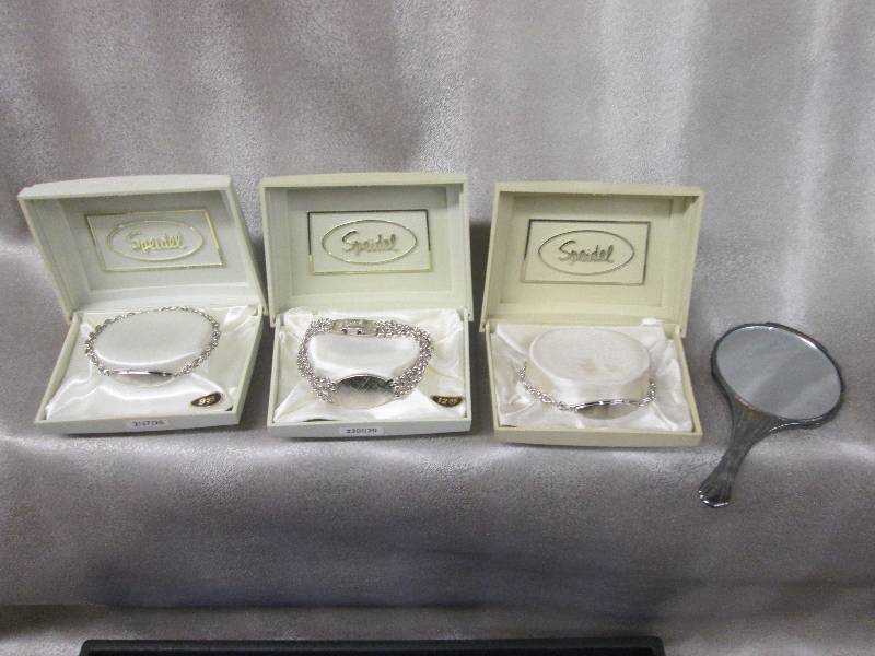 Lot of 3 Spiedel ID Bracelets, Smal...