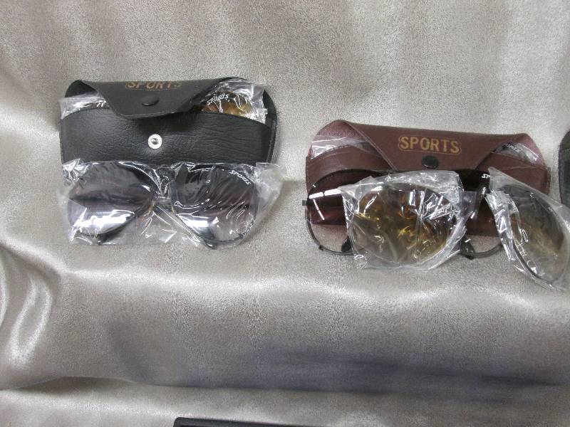 2 Pair Sports Glasses with intercha...