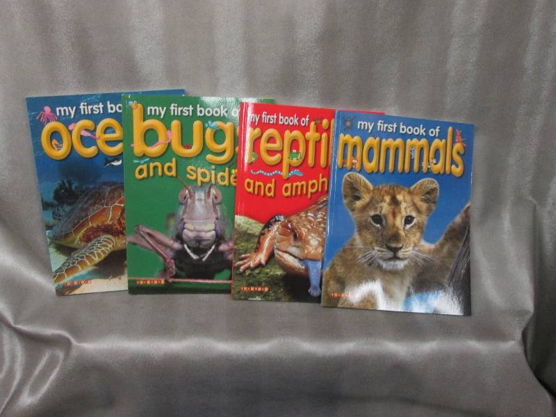 Set of 4 Softcover Books, oceans, b...