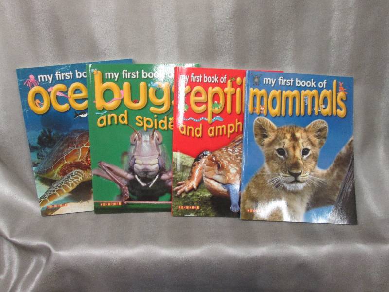 Set of 4 Softcover Books, oceans, b...