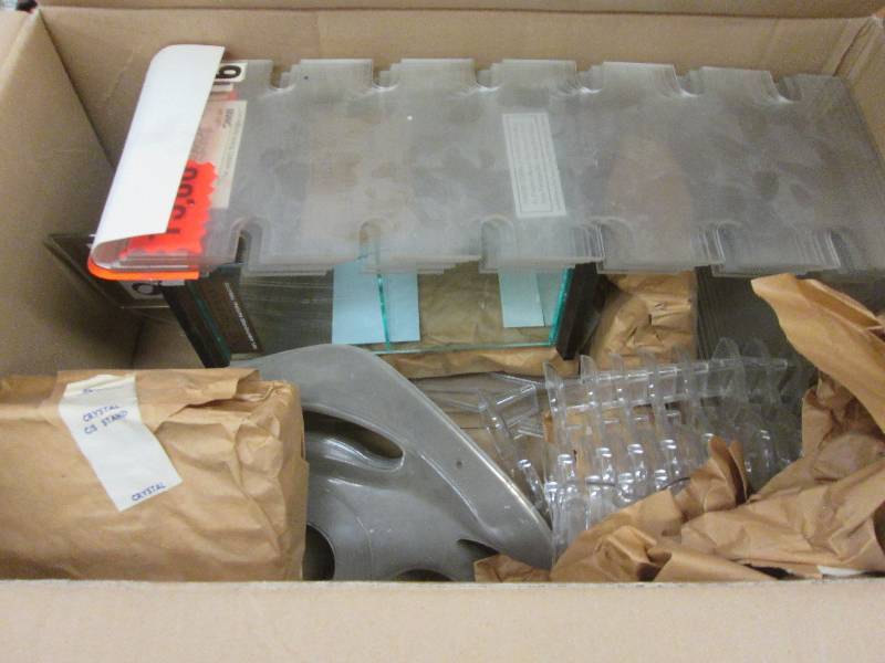 Box of Assorted Stands & Displays...
