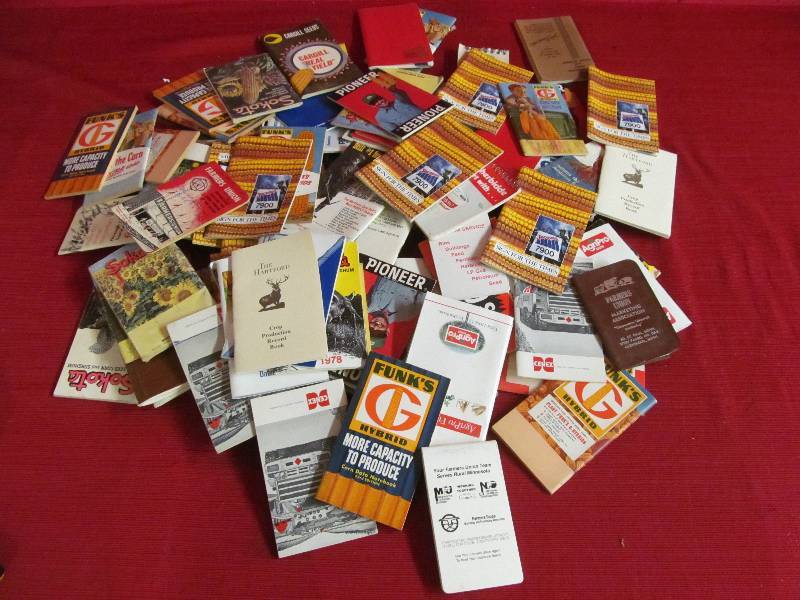 lot 75 image: vintage crop seed note pads