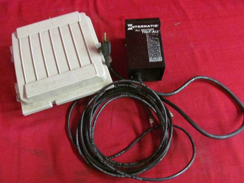 lot 162 image: cable guard box cable timer