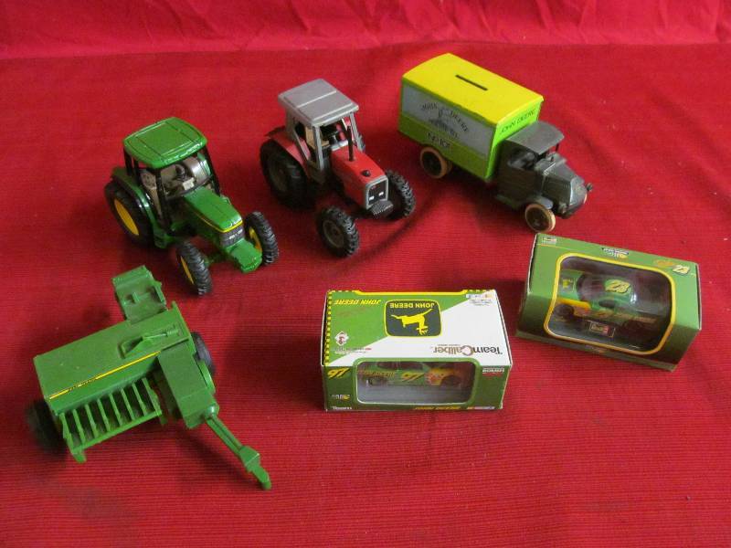 lot 166 image: toy tractors
