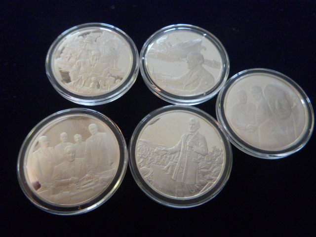 5 The Medallic History of the American Presidency Coins