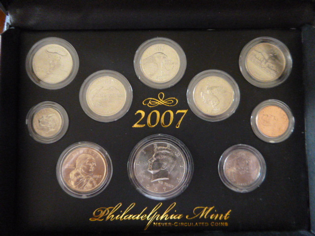 2007 Philadelphia Mint Never Circulated Coins