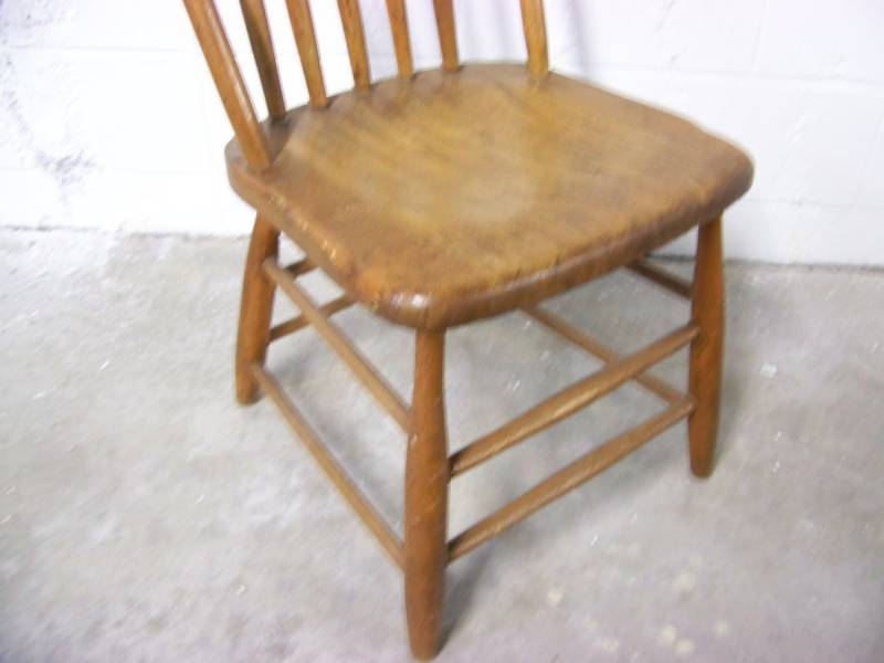 lot 16 image: Antique, Wood Chair