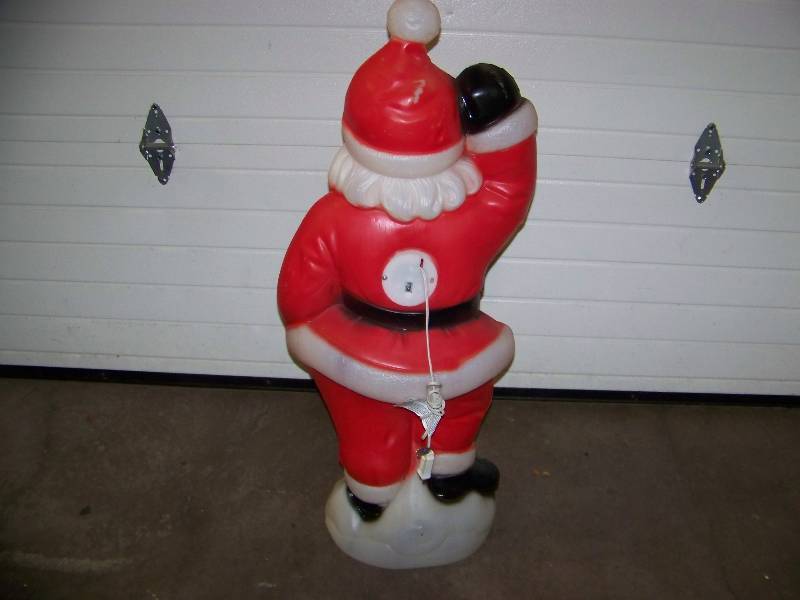 lot 50 image: Large, Plastic, Lawn  Outdoor, Santa Claus