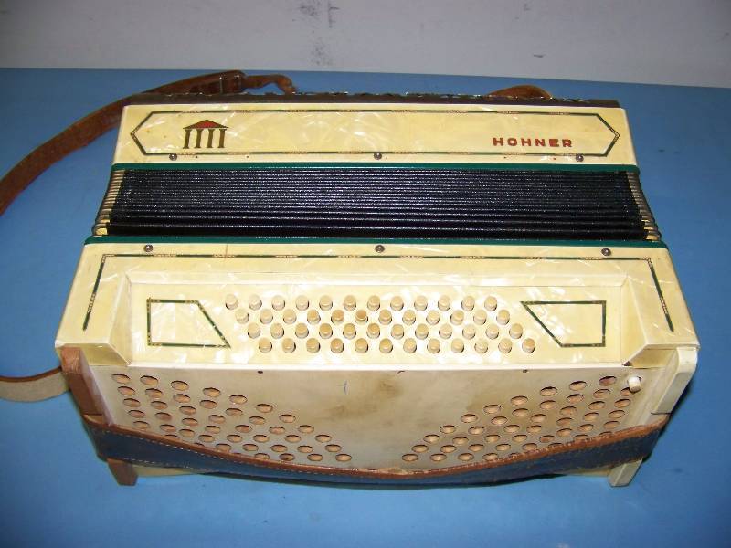 lot 12 image: Hohner, Accordian