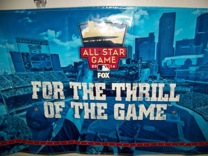 lot 26 image: Pepsi-Cola  Pepsi, Promotional, Heavy-Duty, Vinyl Banner from 2014 Target Field, MLB All-Star Baseball Game