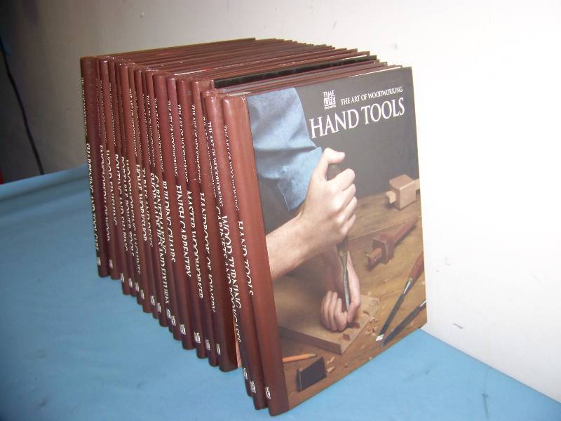lot 65 image: Time Life Books, The Art of Woodworking, Hardcover Book Set