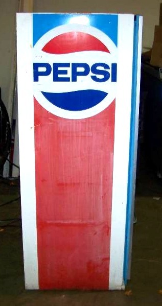 lot 5 image: Choice-Vend, Vintage, Pepsi-Cola  Pepsi, 5 Selection, Pop  Soda  Can  Beverage, Vending Machine