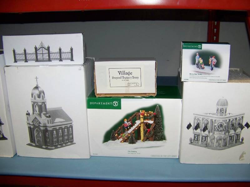 lot 23 image: Large, Department 56  Dept. 56, Christmas in the City, Collection