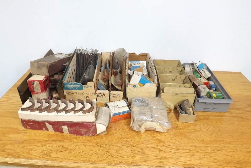 Large Lot of Vintage New Old Stock Ford Motor Parts