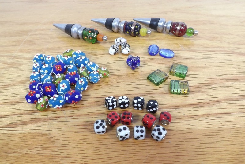Lot of High End Lampwork Glass Beads etc.
