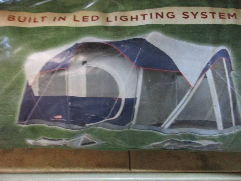 lot 26 image: Coleman 6 person tent