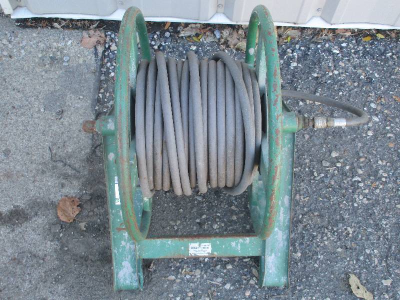 lot 63 image: air hose and reel