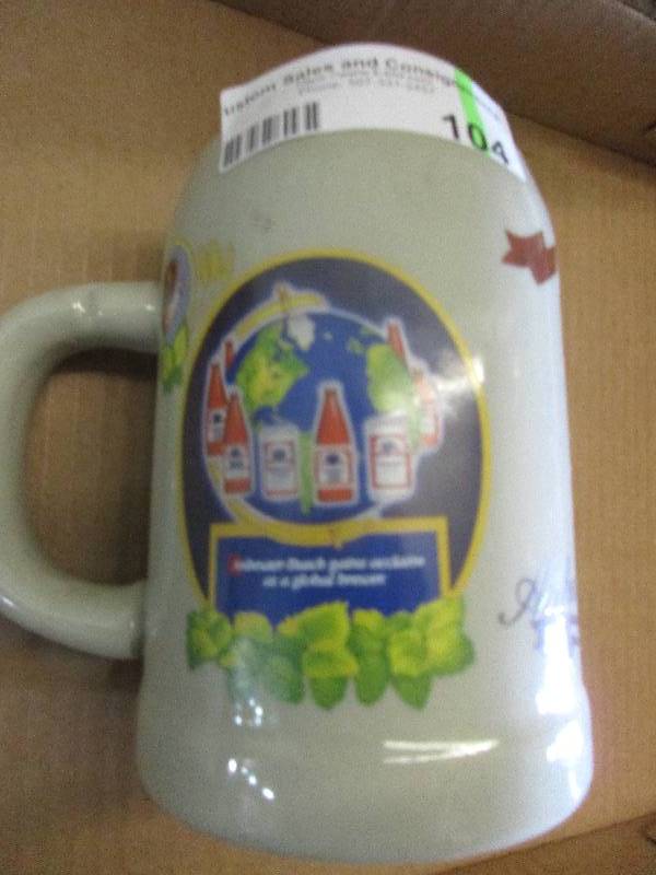 lot 104 image: beer stein