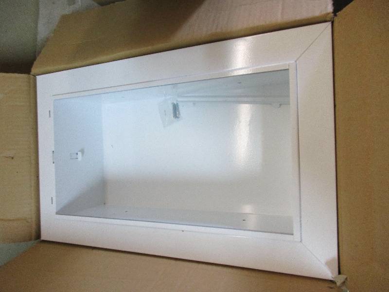 lot 166 image: fire extinguisher holder and exit sings