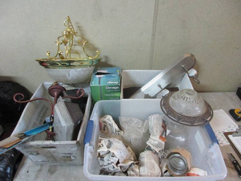 lot 167 image: lighting fixtures lot 3 boxes