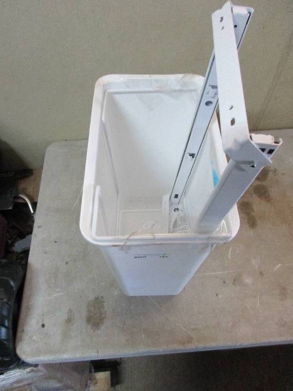 lot 168 image: under counter sliding garbage w track