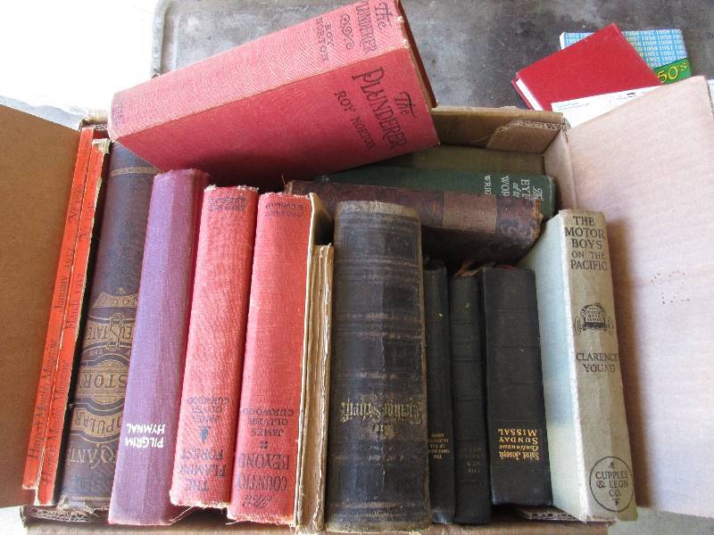 lot 228 image: vintage books