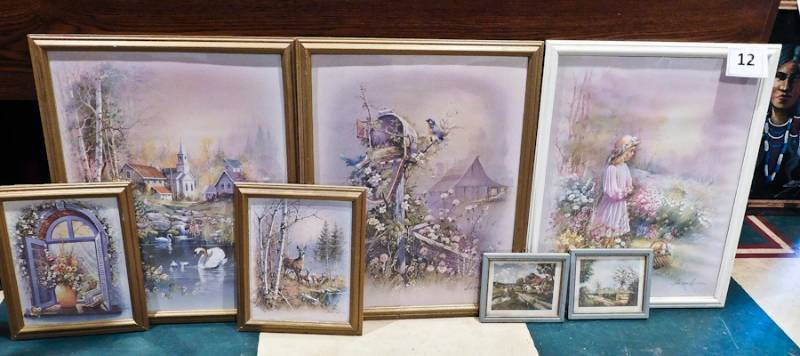 pastel wall art