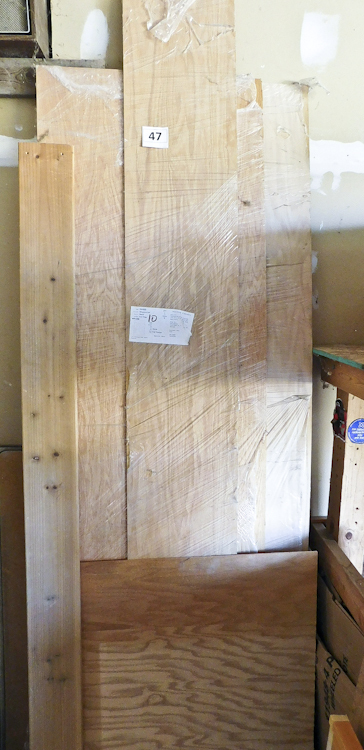 assorted unused 14 inch paneling